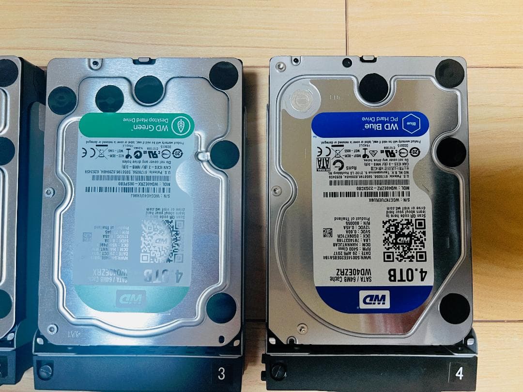 Linkstation LS-QVL5FD 4TB×4=16TB構成