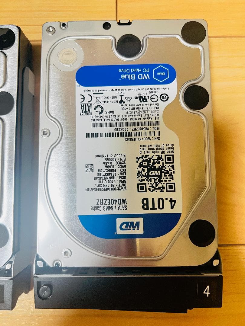 Linkstation LS-QVL5FD 4TB×4=16TB構成