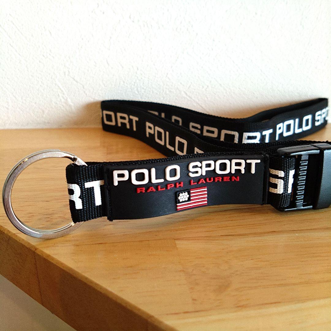 kc様☆美品 ポロスポーツ ネックストラップ　レア ラルフローレン ロゴドン