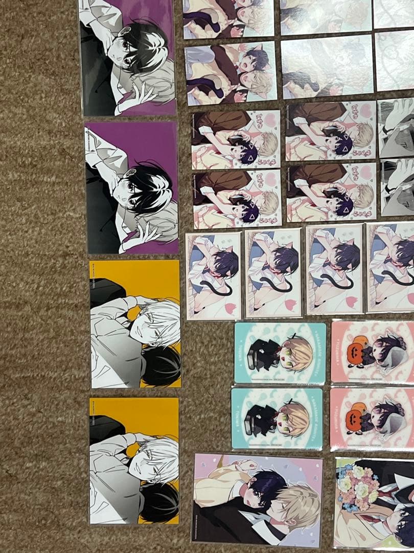 ナカまであいして　楪郁巳　常盤蒼司 猫楪　アニメバコ　カード　ブロマイド