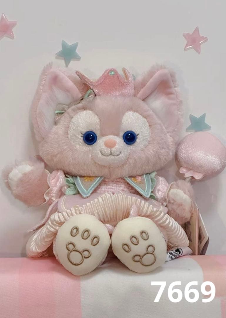 専用⑤お顔厳選　上海ディズニー　青花　リーナベルぬいぐるみキーチェーン1244