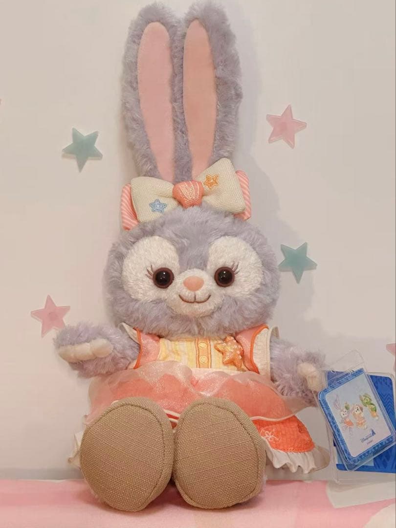 専用⑤お顔厳選　上海ディズニー　青花　リーナベルぬいぐるみキーチェーン1244