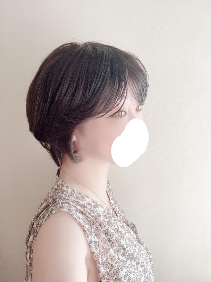 じゅん　マリブ　人毛MIX　医療用ウィッグ 　レイヤーショートボブ