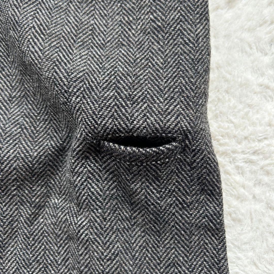 極美品✨ヴィヴィアンウエストウッドマン サルエルパンツ ヘリンボーン グレー S