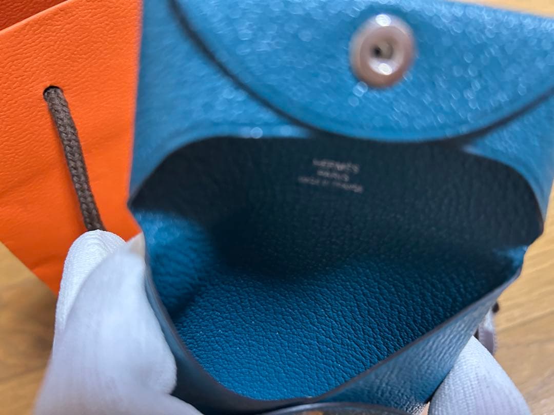 再値下げHERMES エルメス未使用バスティア ケース小銭入れ