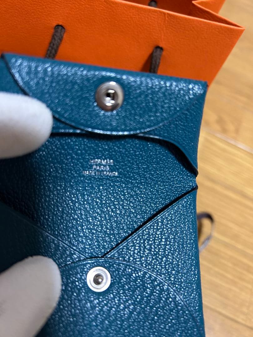 再値下げHERMES エルメス未使用バスティア ケース小銭入れ
