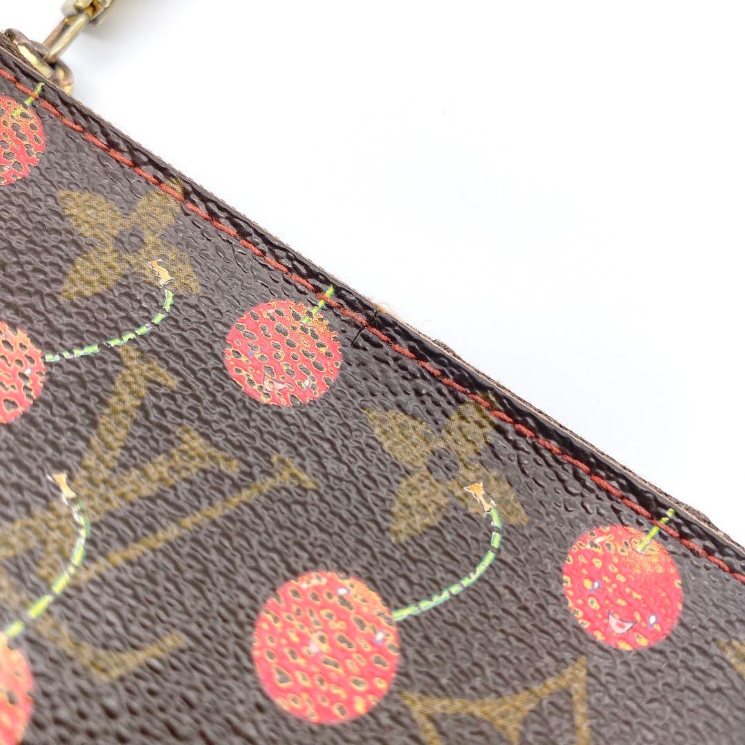 ルイヴィトン モノグラム チェリー ポシェットクレ ケース 村上隆