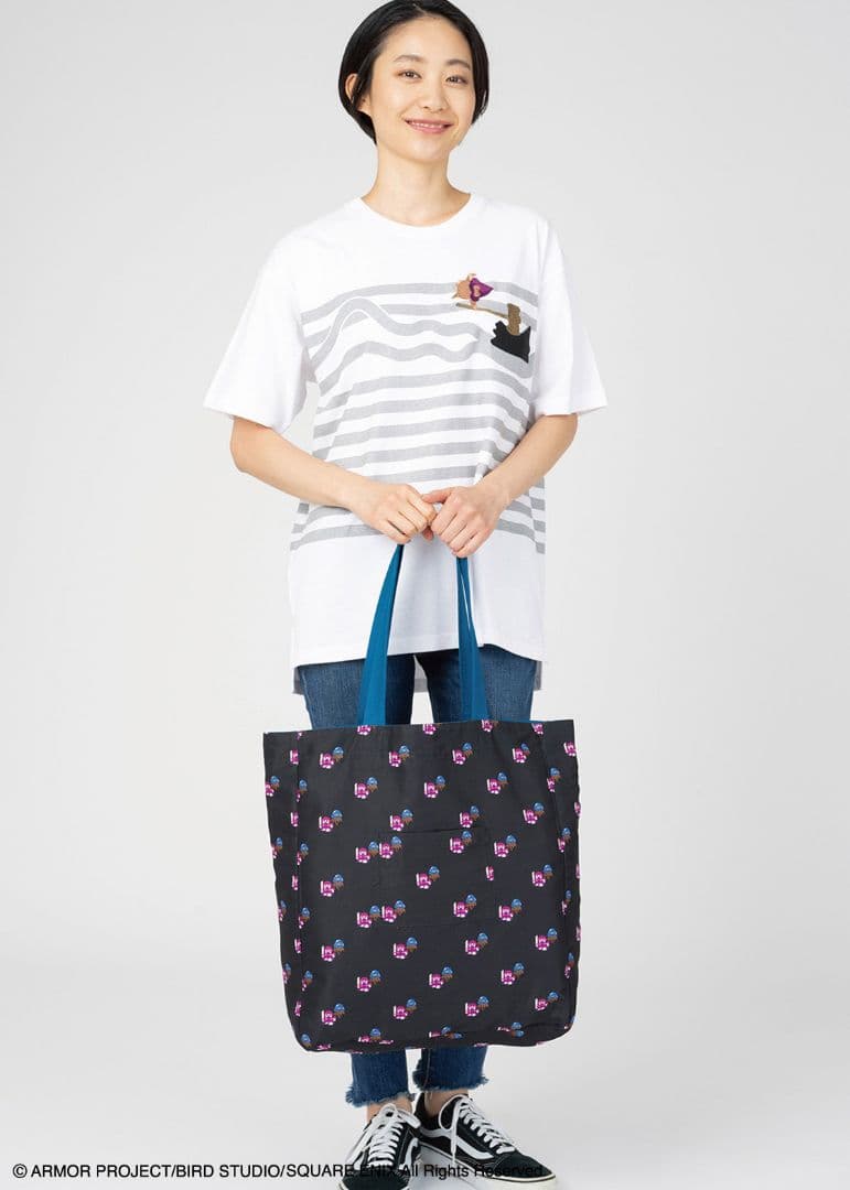 グラニフ ドラゴンクエスト ホイミスライム トートバッグ 長袖 XLサイズ