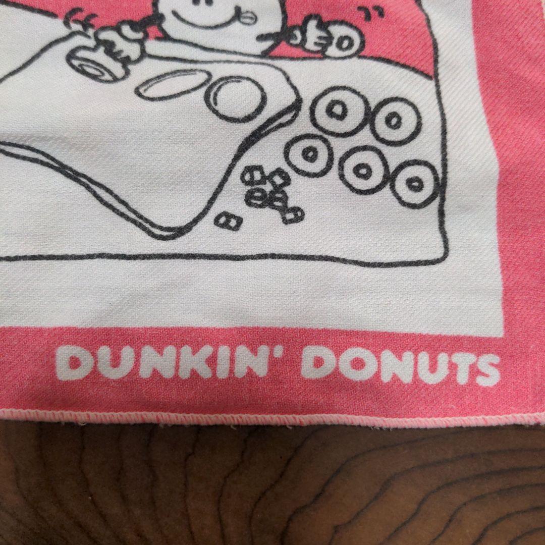 DUNKIN' DONUTS キャラクターハンカチ　レア