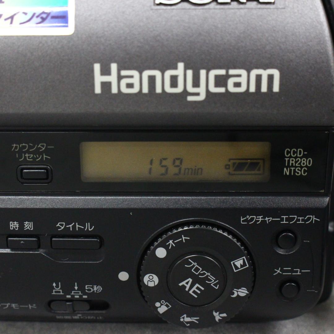 ◇SONY ハンディカム CCD-TR280PK ビデオカメラ ナイトショット