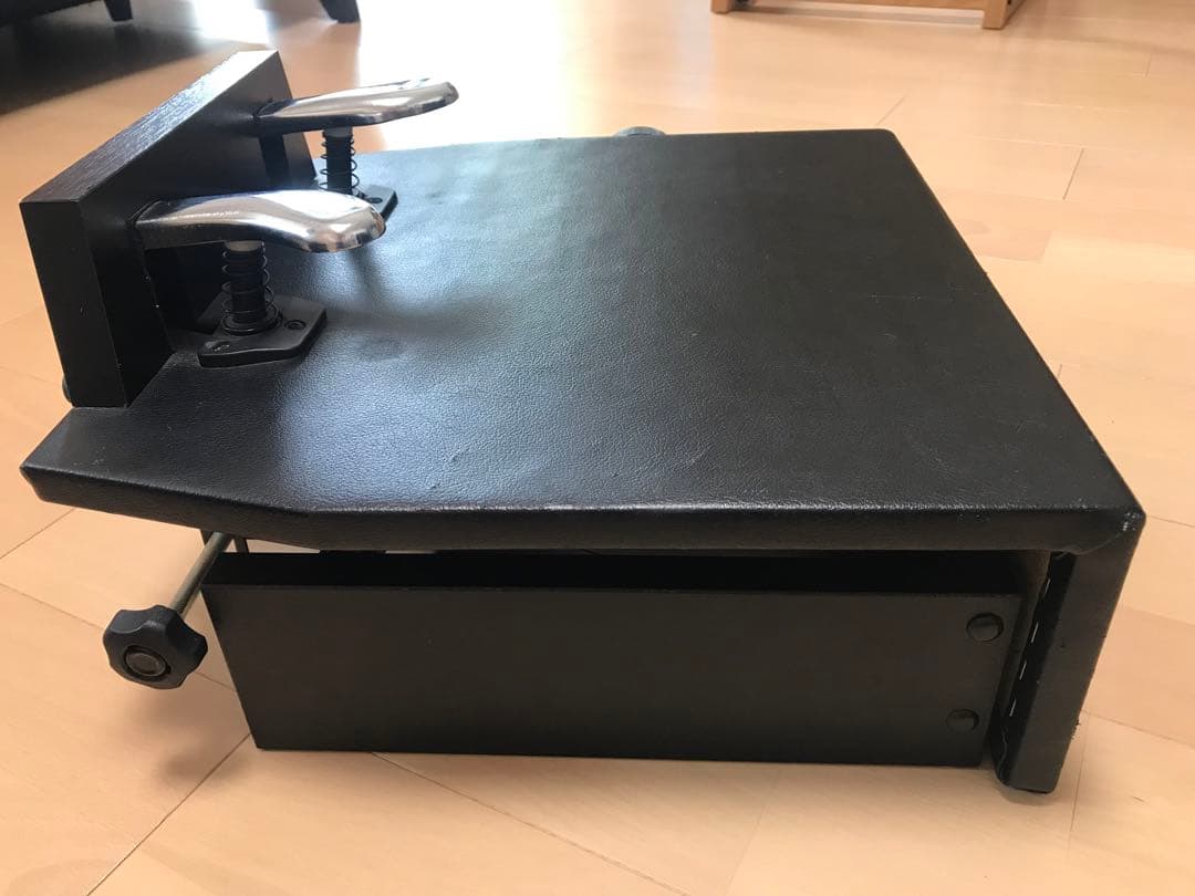 （甲南）ピアノ補助ペダル、足台KP-DX　【ブラック】ペダルキャリングバッグ