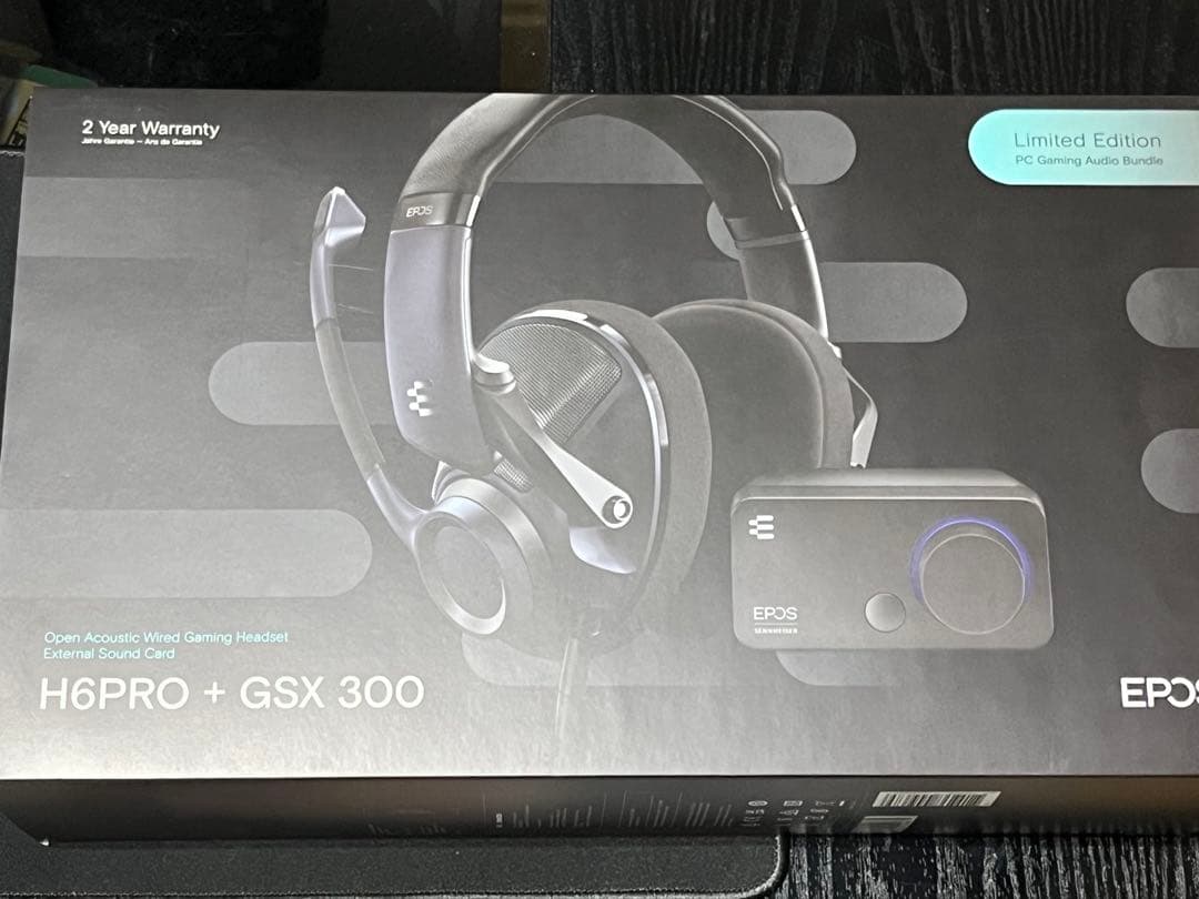 EPOS H6PRO GSX300 ゲーミング ヘッドフォン アンプ