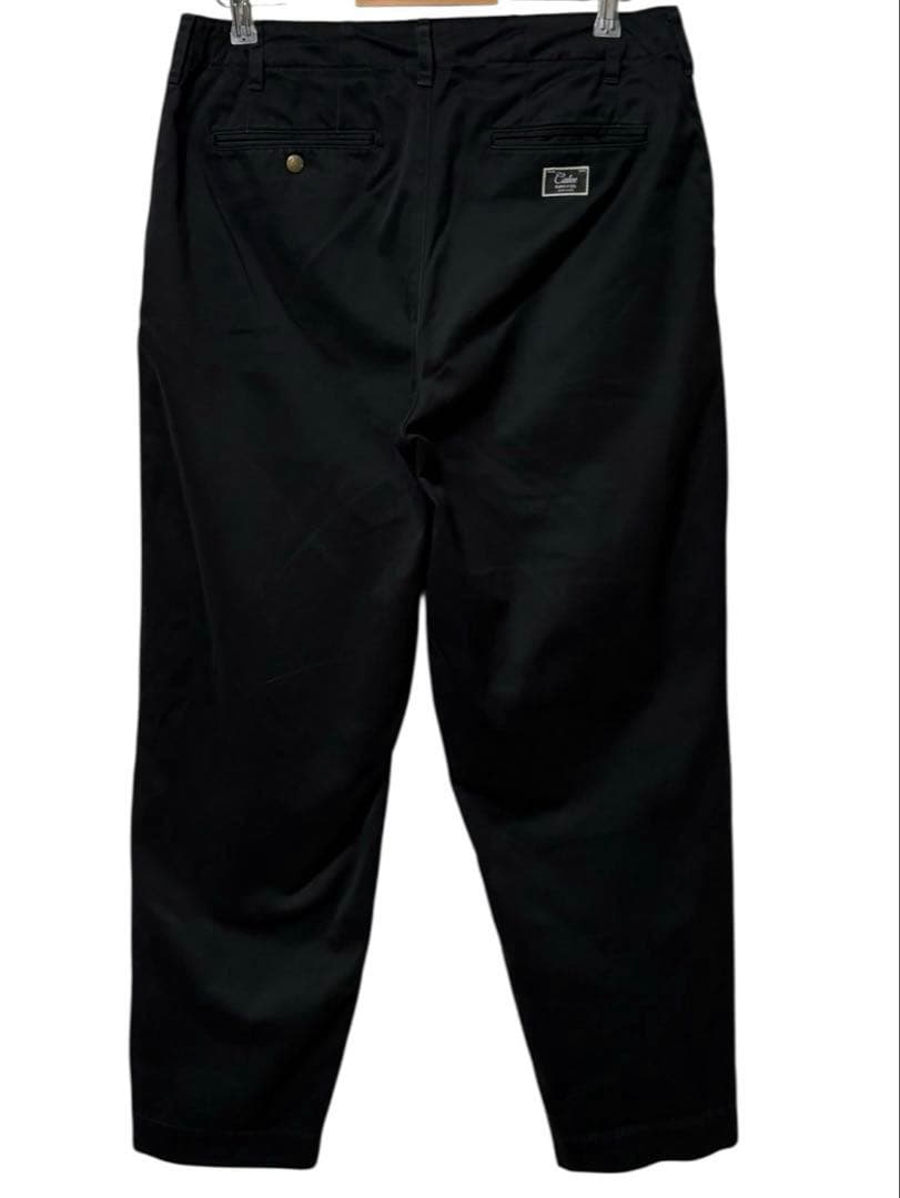 CALEE キャリー ワイドチノトラウザー ルードアメカジバイカー 黒 L