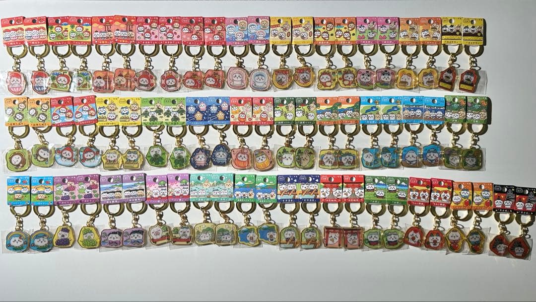 ちいかわ ご当地キーホルダー 187点 まとめ売り