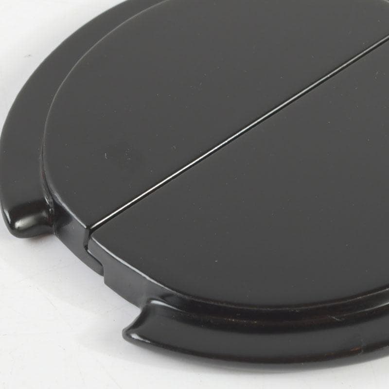 茶道具　平安和峰作　染付　花草神獣文　手桶茶入　共箱　V　9485