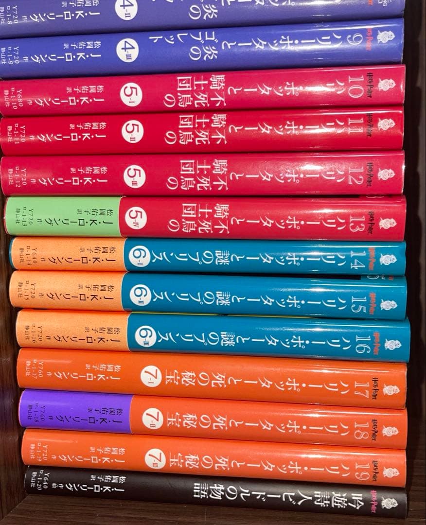 ハリー・ポッター　文庫版　全7作品19冊+吟遊詩人ビードルの物語セット