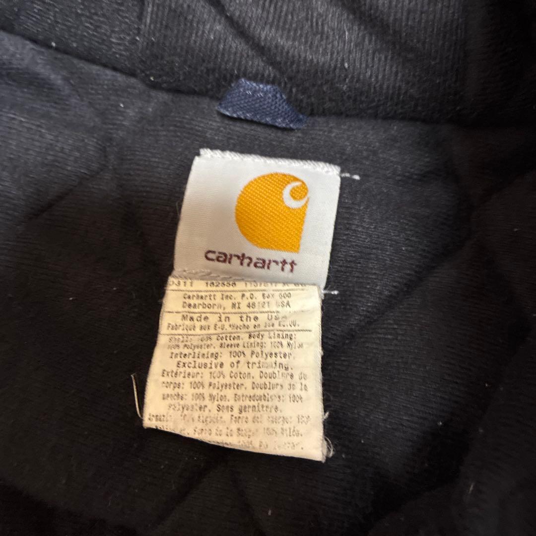 カーハート　carhart アクティブジャケット　ネイビー