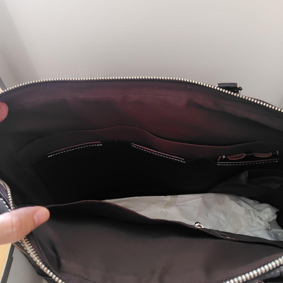 新品未使用　牛革　ビジネスバッグ