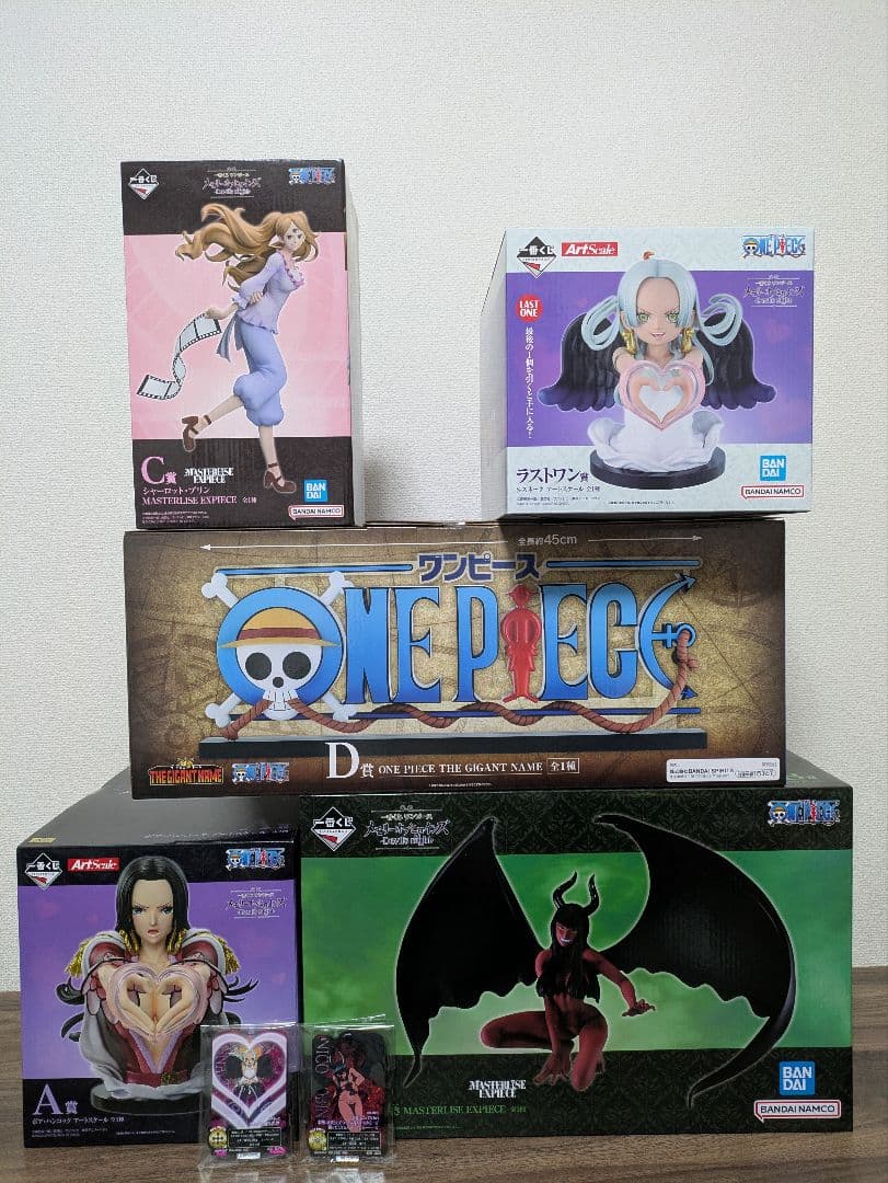 ワンピース 一番くじ フィギュア　D賞ギガントネーム　他まとめ売り