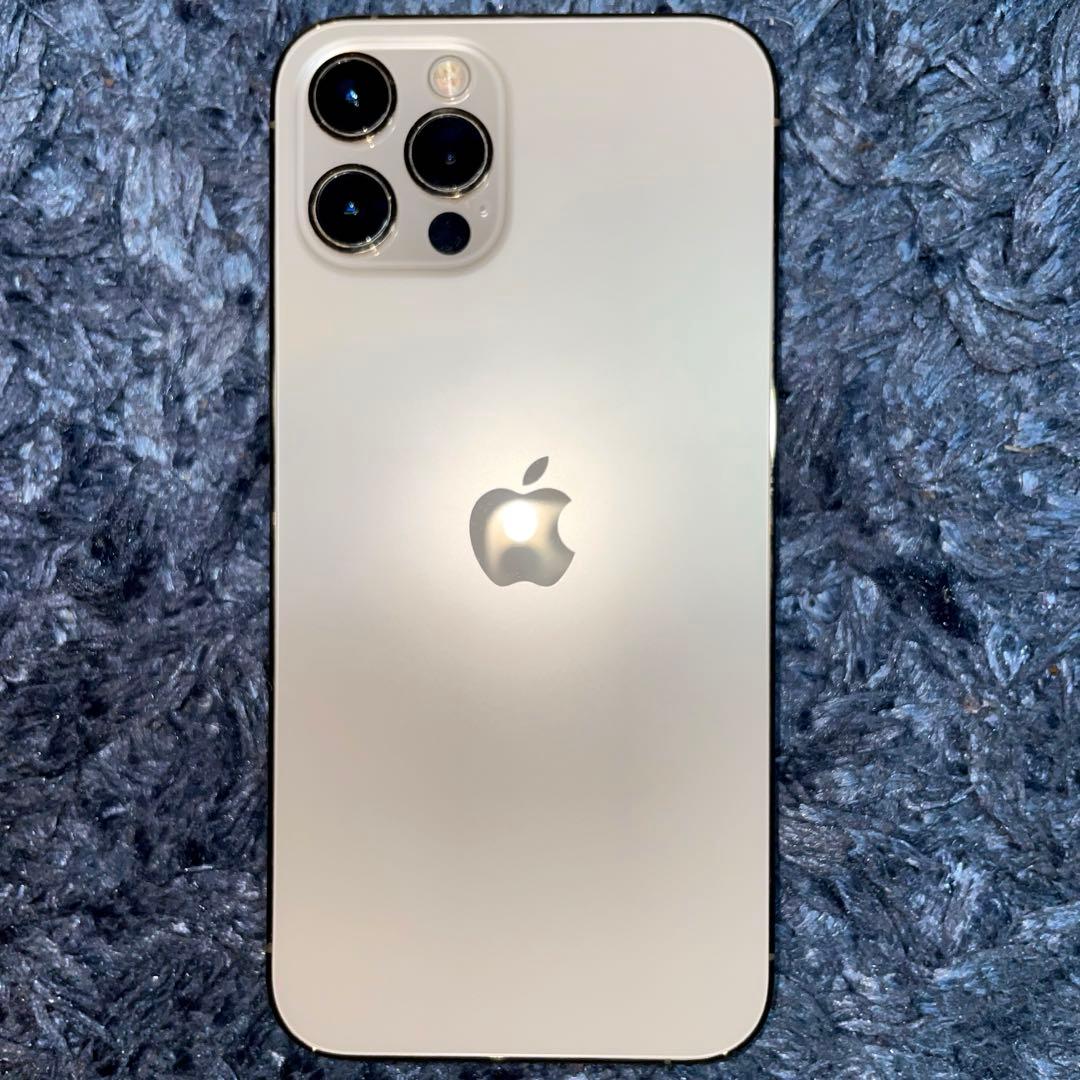 iPhone 12 Pro 128GB ゴールド 右下割れ 動作良好
