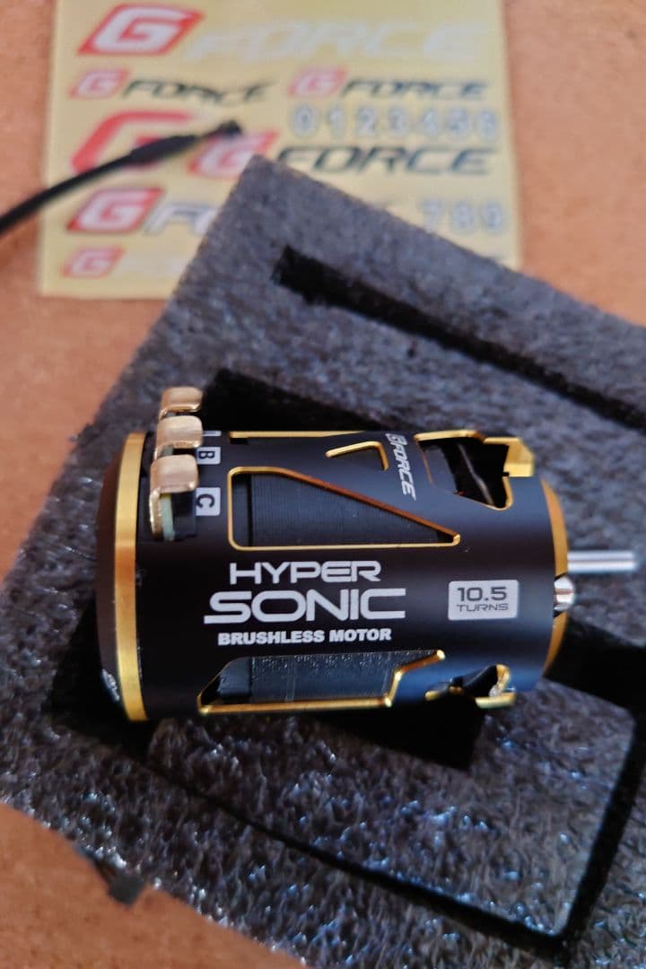 専用　G-FORCE HYPER SONIC ブラシレスモーター10.5T