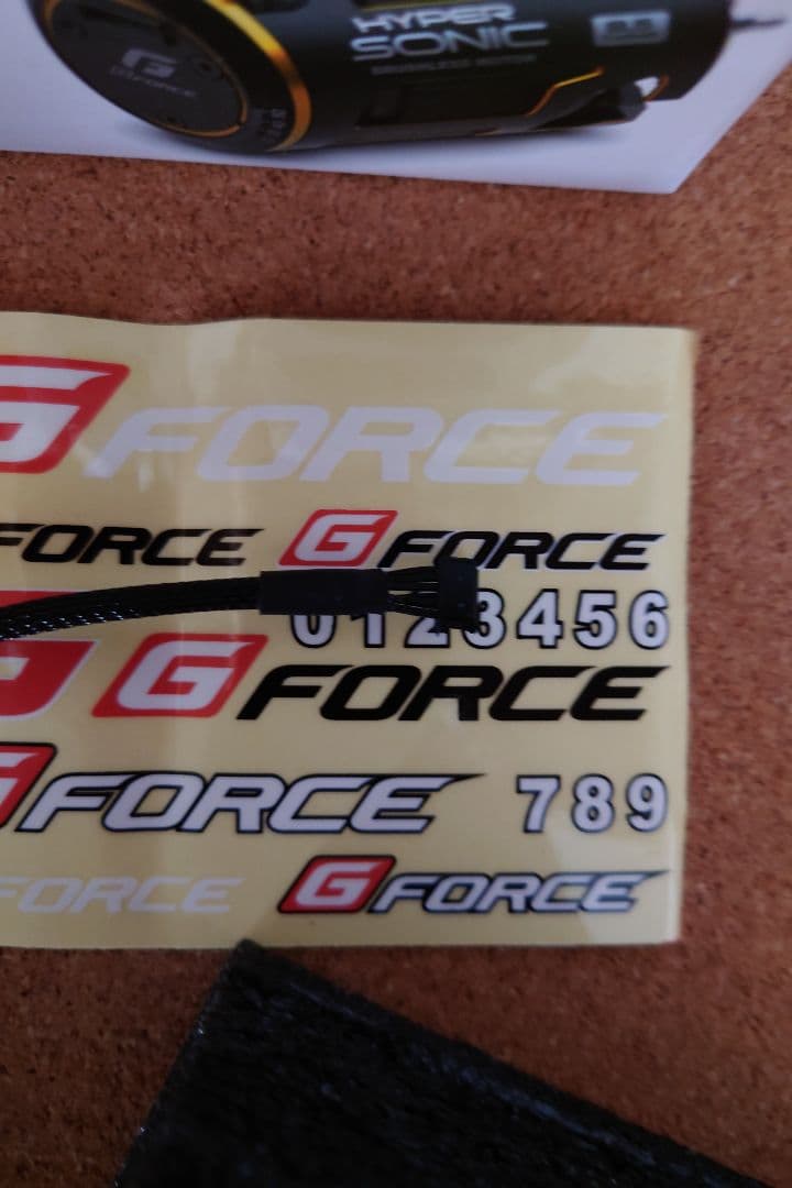 専用　G-FORCE HYPER SONIC ブラシレスモーター10.5T