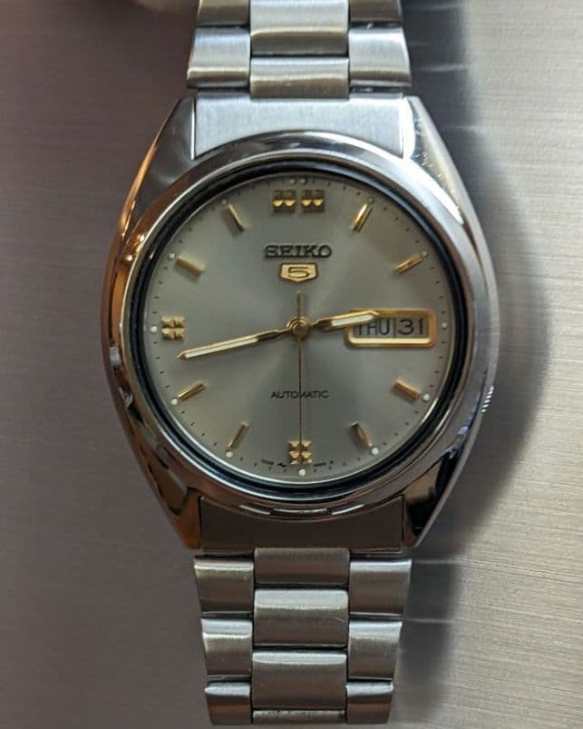 稀少 デッドストック SEIKO 5 1980年製稼働品