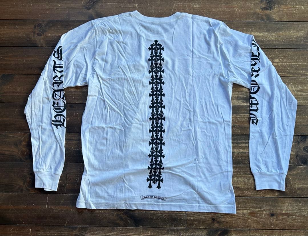 CHROME HEARTS (クロムハーツ) セメタリークロスロンTブラックXL