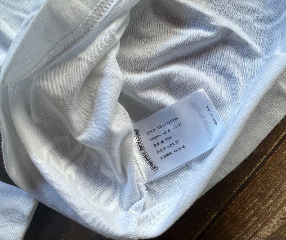 CHROME HEARTS (クロムハーツ) セメタリークロスロンTブラックXL