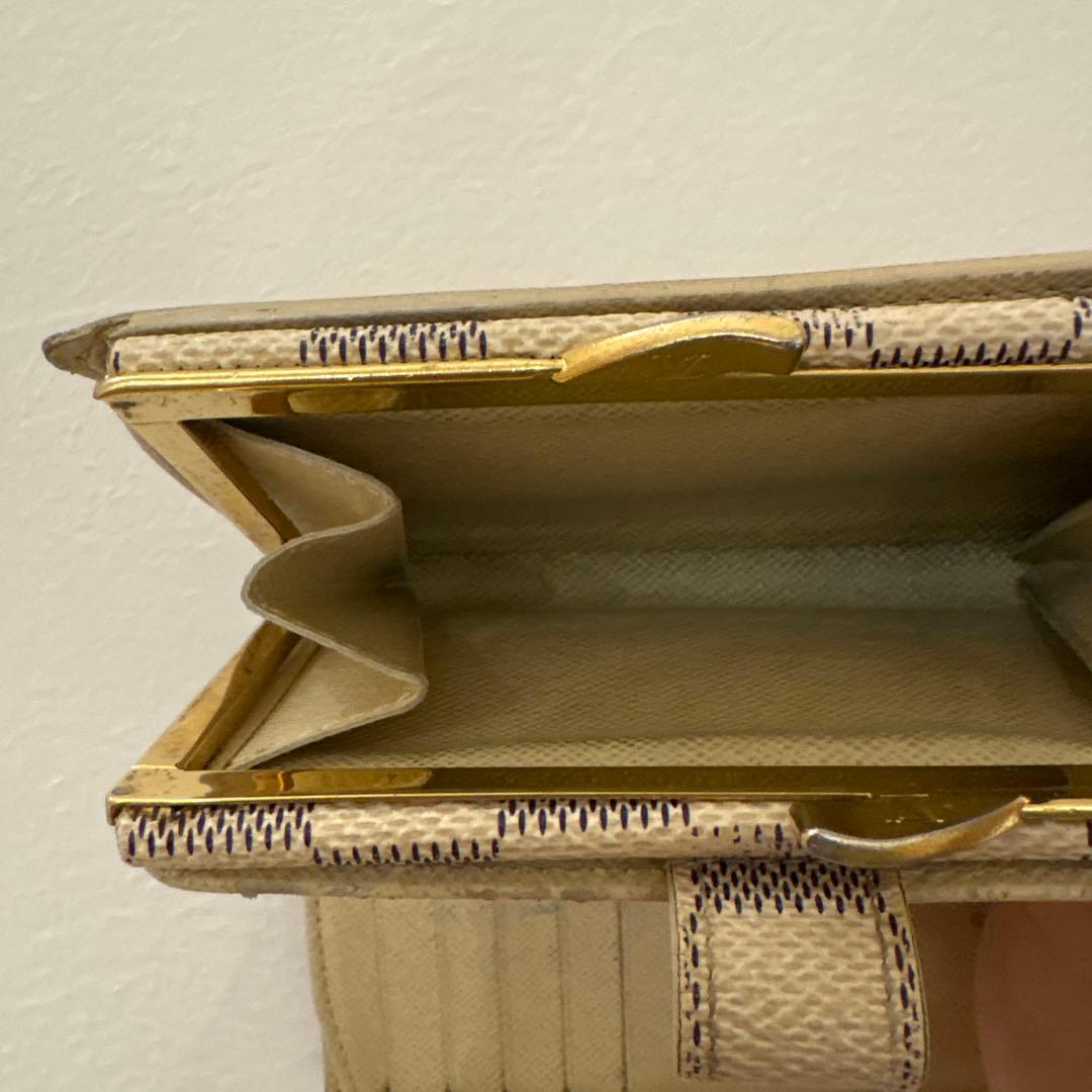 ユ*ィ様 ルイ・ヴィトン ポルトフォイユ ヴィエノワ 二つ折り財布 ダミエアズー