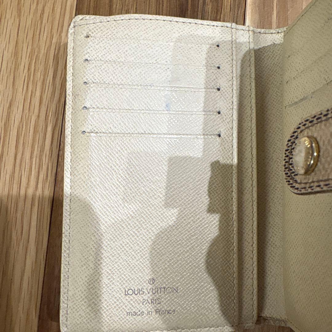 ユ*ィ様 ルイ・ヴィトン ポルトフォイユ ヴィエノワ 二つ折り財布 ダミエアズー