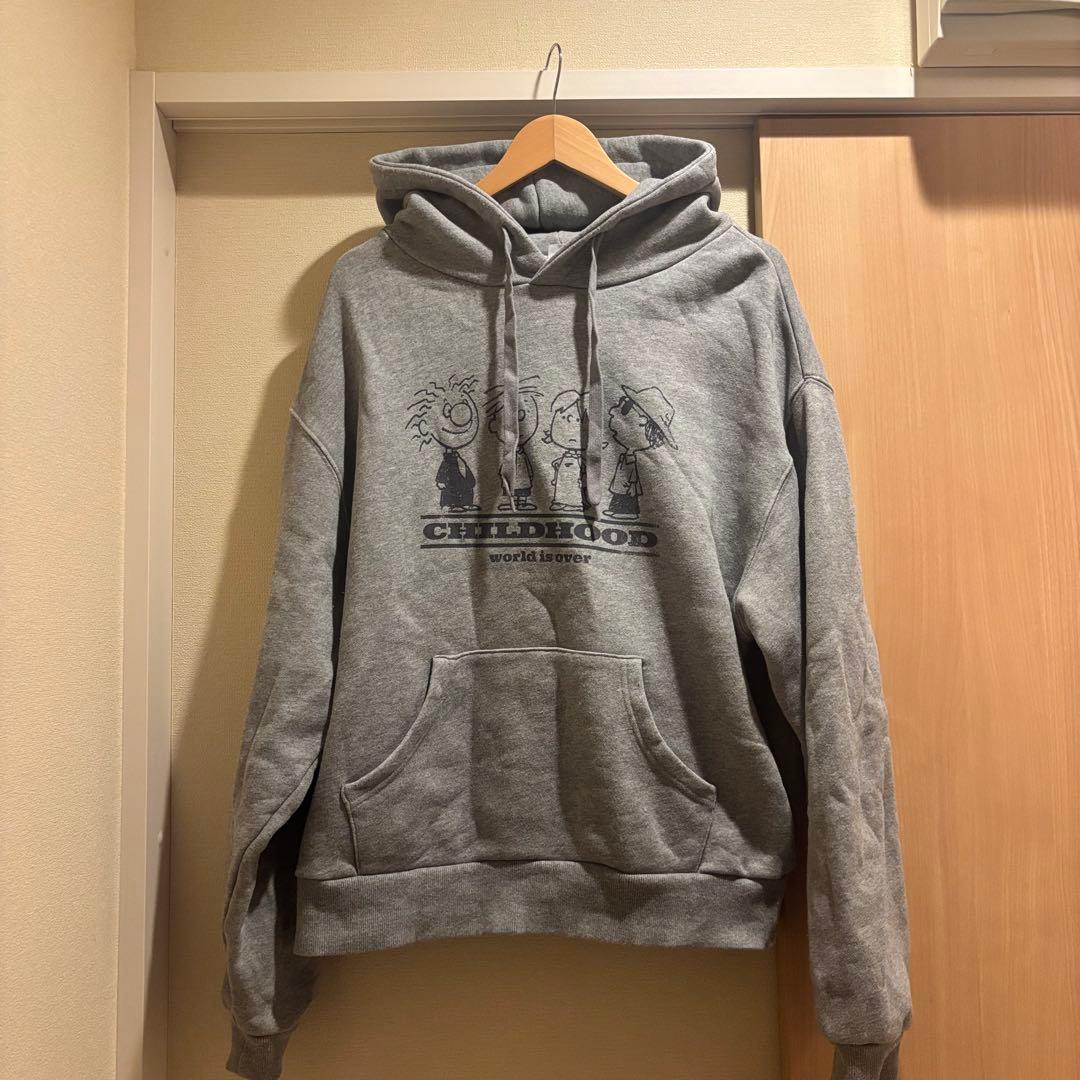 World is over HOODIE CHILDHOOD パーカー LRG