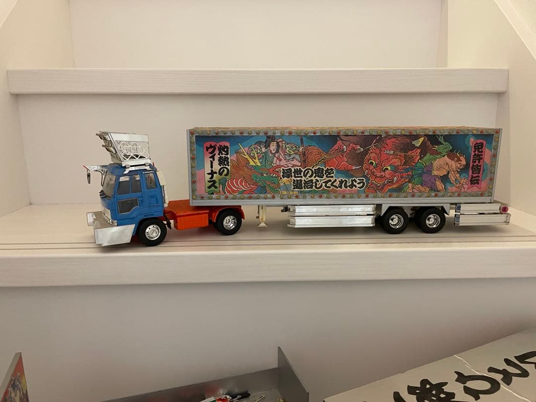 デコトラプラモデル全部セット　年代物当時物アオシマ　ジャンクレストアベース希少