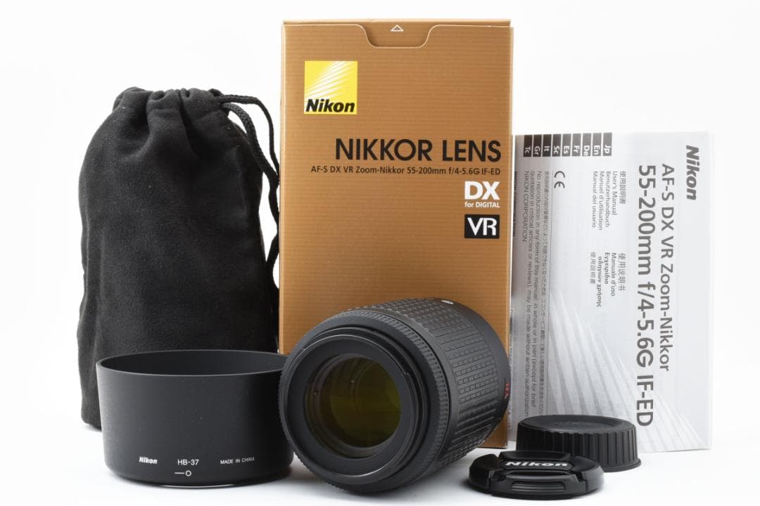レンズ(ズーム) Nikon AF-S DX 55-200mm f/4-5.6 G ED VR