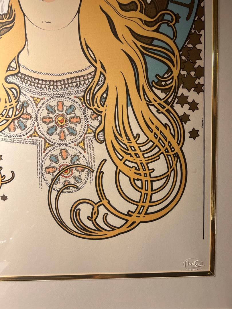 保証書あり　Alphonse Mucha サラ・ベルナール