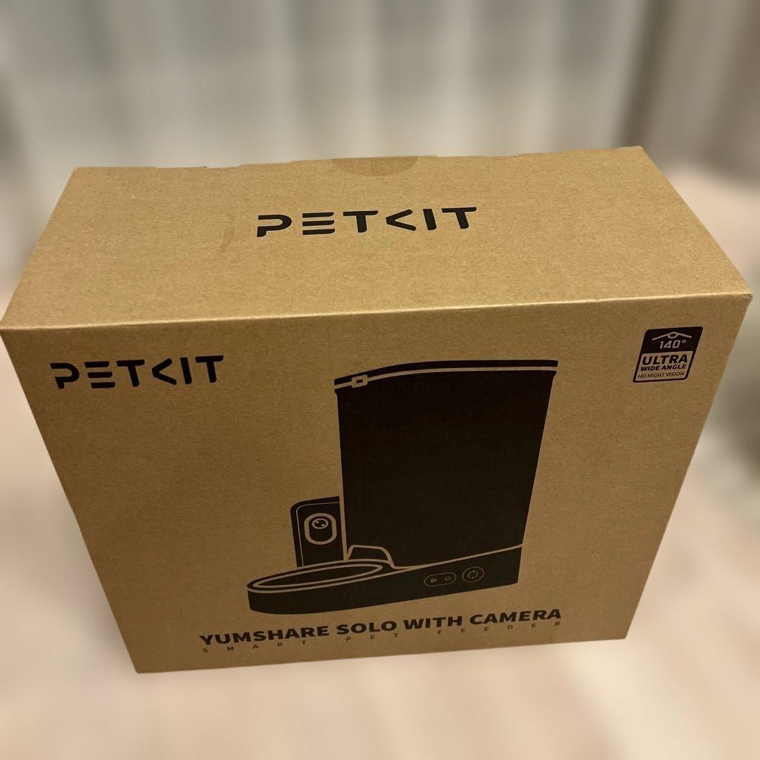 PETKIT P571 YUMSHARE SOLOペット給餌器 カメラ付ホワイト