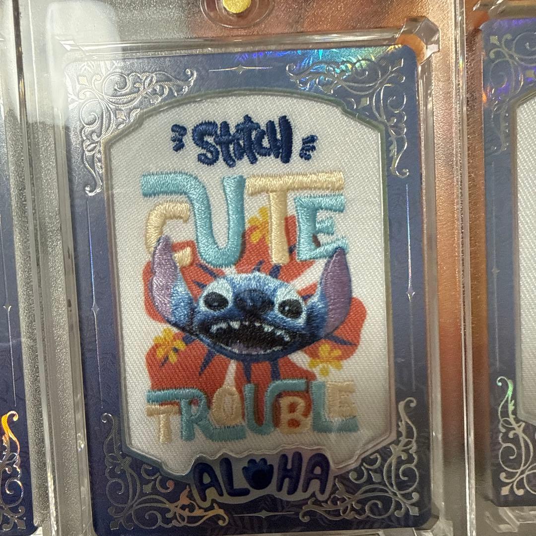 Disney Lilo & Stitch 刺繍コレクションカード全10種