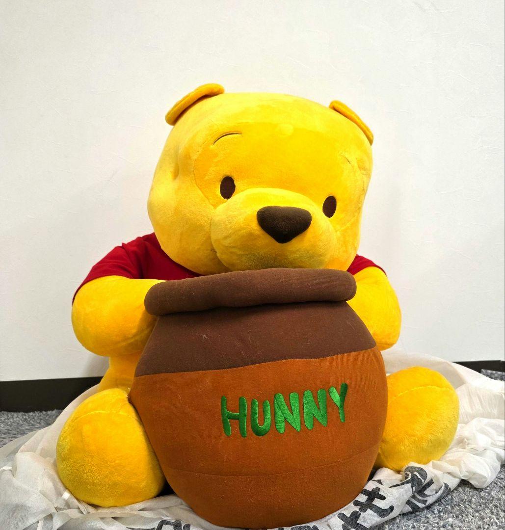 プーさん　巨大ぬいぐるみ　約80cm