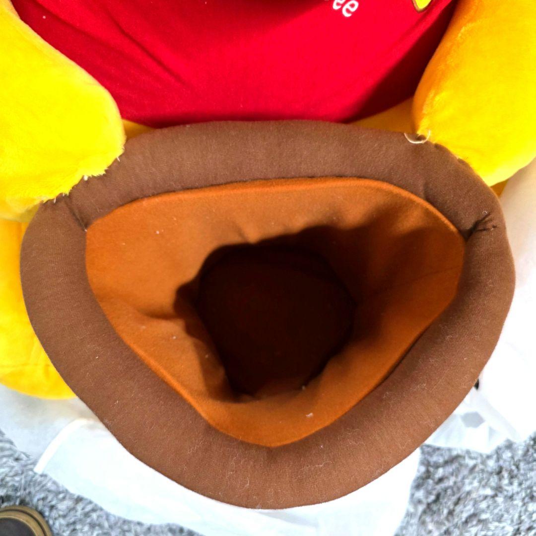 プーさん　巨大ぬいぐるみ　約80cm