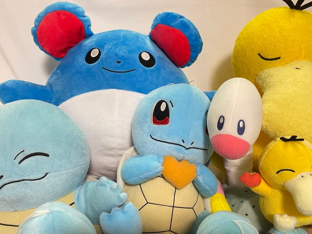 ポケモン　ぬいぐるみ　水タイプまとめ売り