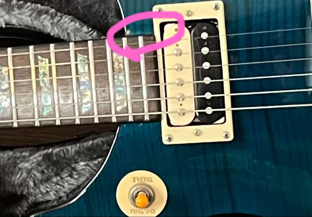 ギター Tak Matsumoto DC standard Aqua Blue