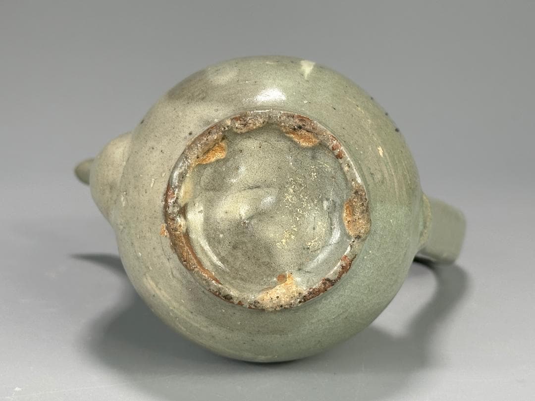 韓国美術　高麗～李朝時代　高麗青磁　象嵌魚柳文　急須　水注　金継　朝鮮古陶磁