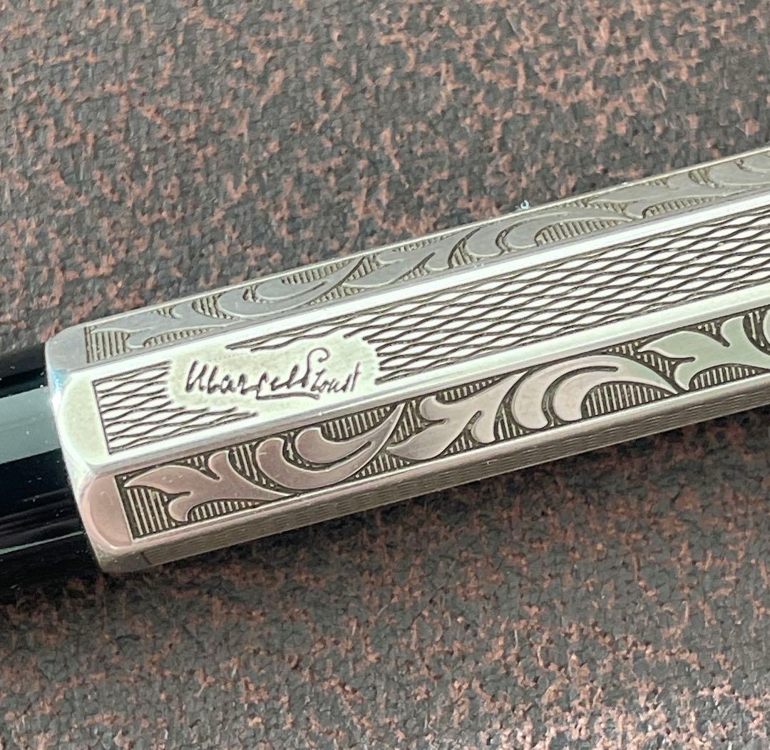 【MONT BLANCモンブランボールペン 作家シリーズ マルセル・プルースト】