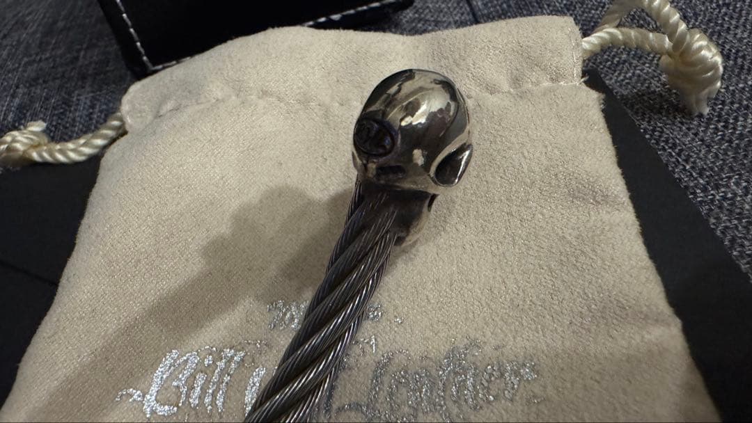 【美品レア】Bill Wall Leather/BWL ケーブルワイヤーバングル