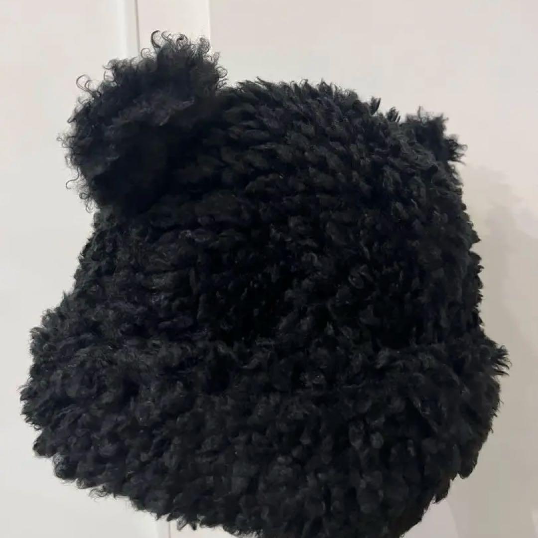 BASICKS クマ耳付きニット帽