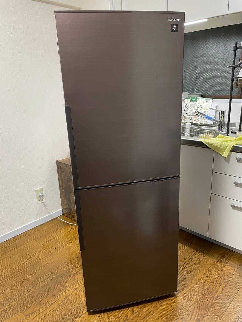 2023年製SHARP SJ-PD28J-T 冷蔵庫 280L ブラウン