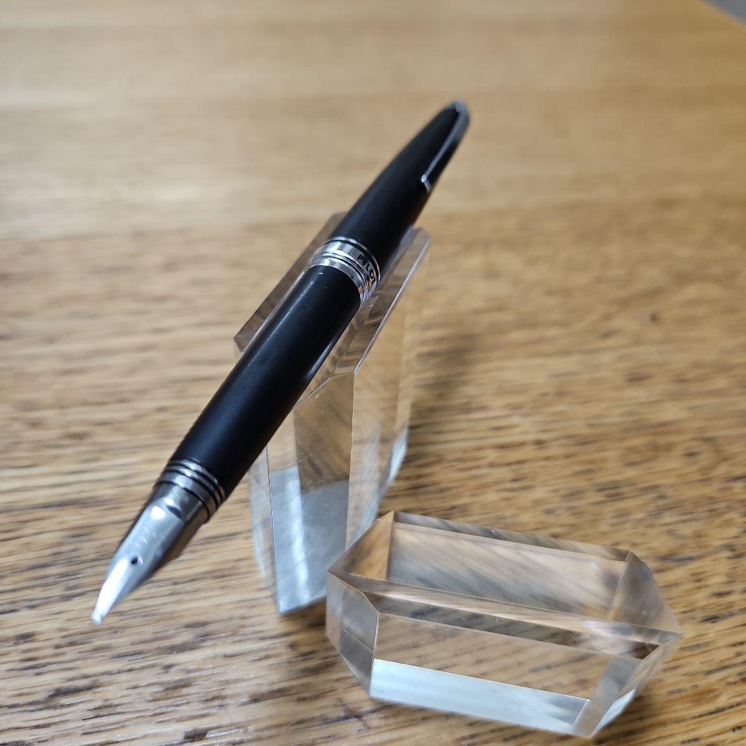 【超激レア】PILOT パイロット μ ミュー マットブラック ペン軸非一体型