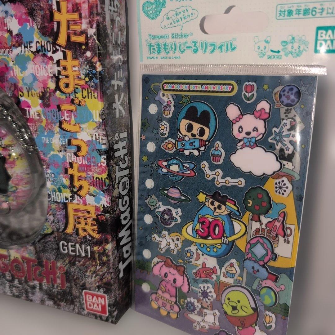 大たまごっち展 限定 たまごっち＆アクリルカード＆たまもりしーるリフィル