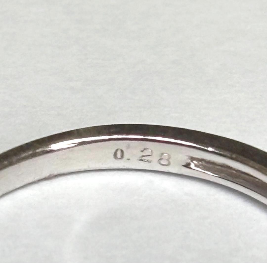 10K ブラックダイヤ ＆ダイヤリング 12号