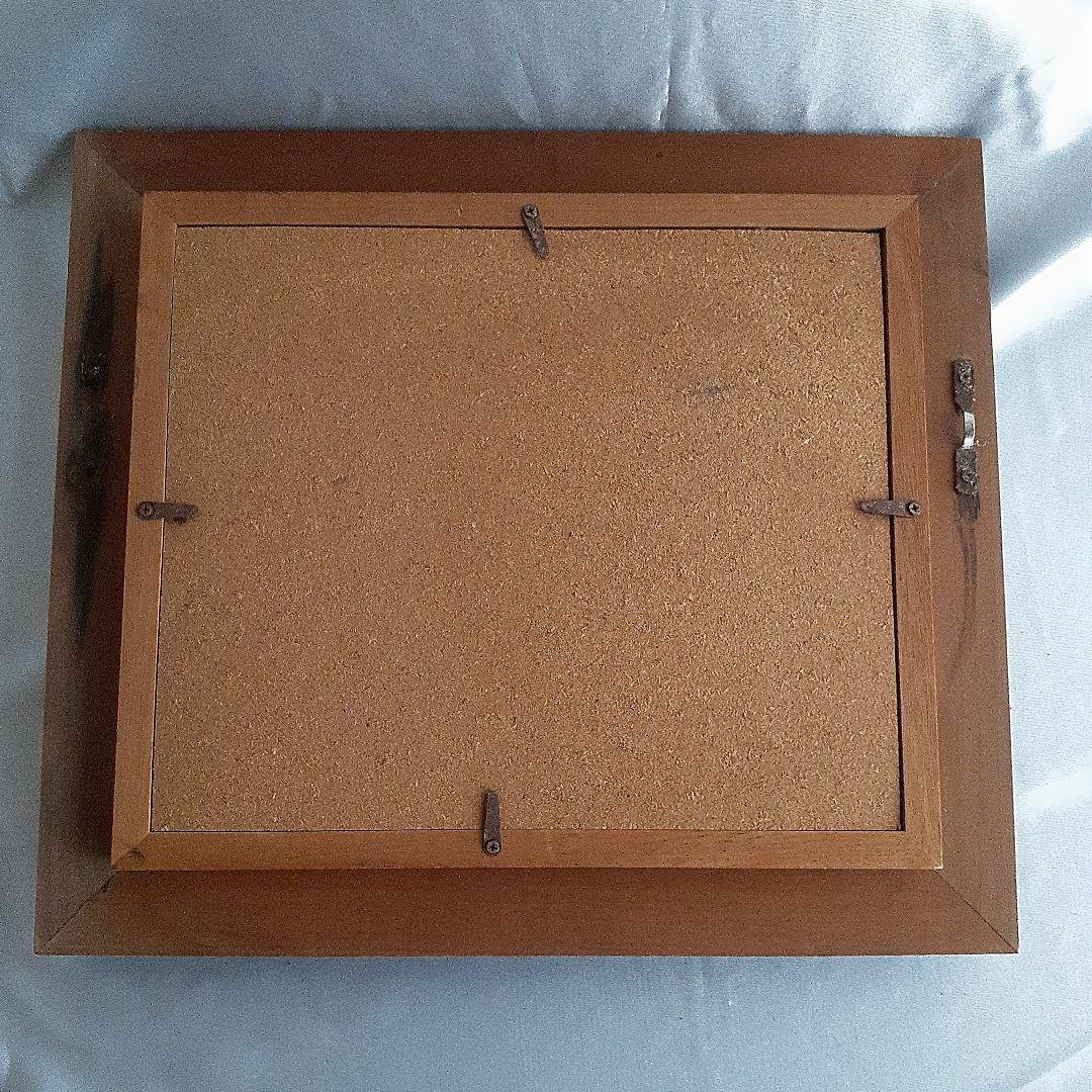 金襴手 金箔 陶板画 陶額 琥山窯 桜 金箔押